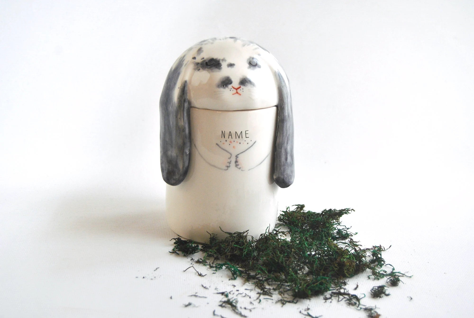 Eternal Companion Personalized Dome Lid Pet Urn - Custom Memorial Box