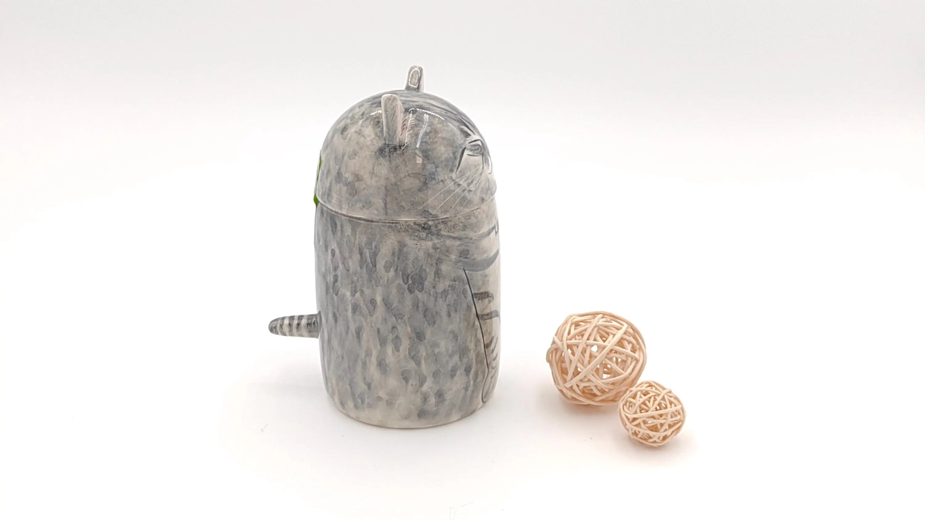Forever Family Personalized Cat Urns with Dome Lid - Custom Memorial Boxes
