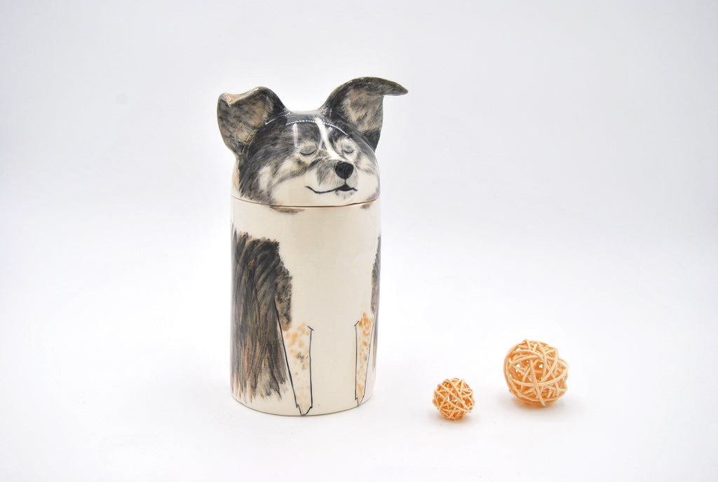 Forever Family, Custom Dog Urns with Dome Lids - Personalized Memorial Boxes